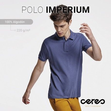 POLO IMPERIUM 100% ALGODÓN HOMBRE