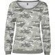 SUDADERA MUJER MALONE CAMUFLAJE ROL CERES TEXTIL Y PUBLICIDAD