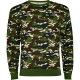 SUDADERA MALONE CAMUFLAJE ROLY CERES TEXTIL Y PUBLICIDAD HOMBRE