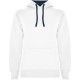 SUDADERA CAPUCHA  URBAN BICOLOR ROLY CERES TEXTIL Y PUBLICIDAD