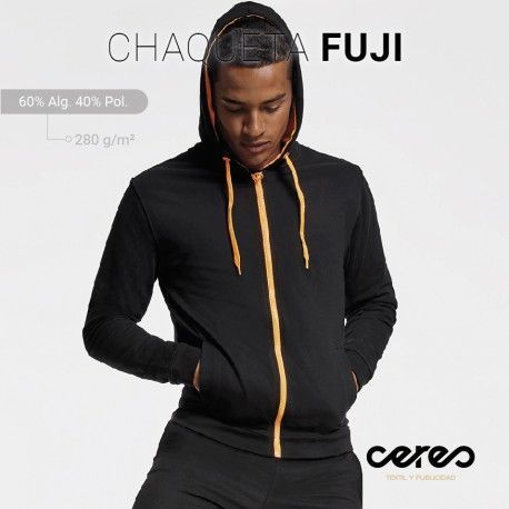 CHAQUETA FUJI BICOLOR ROLY CERES TEXTIL Y PUBLICIDAD