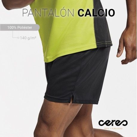 PANTALÓN CORTO TÉCNICO CALCIO ROLY CERES TEXTIL Y PUBLICIDAD