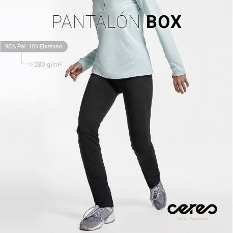 PANTALÓN MUJER BOX ROLY CERES TEXTIL Y PUBLICIDAD