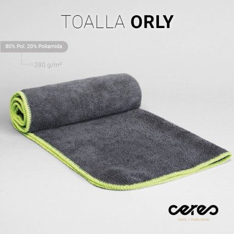 TOALLA ORLY 145 X 60 CMS ROLY CERES TEXTIL Y PUBLICIDAD