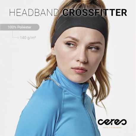 CINTA TÉCNICA RUNNING CROSSFITEER ROLY CERES TEXTIL Y PUBLICIDAD