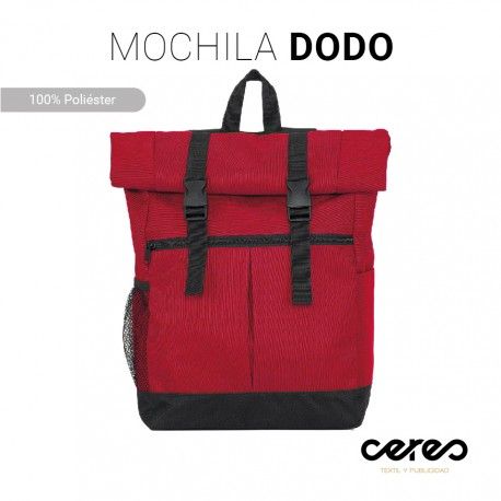 MOCHILA MULTI-FUNCIÓN DODO 100%POLIÉSTER