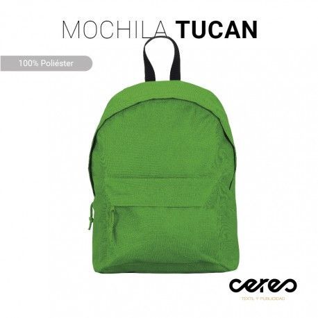MOCHILA BÁSICA TUCAN 100% POLIÉSTER