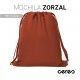 MOCHILA GYMSACK ZORZAL 100% POLIÉSTER