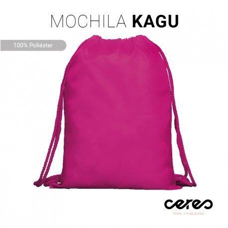 MOCHILA GYMSACK KAGU 100% POLIÉSTER