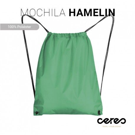 MOCHILA GYMSACK HAMELIN 100% POLIÉSTER