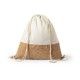GYM SACK GALSIN ALGODON Y CORCHO makito barata ceres textil y publicidad