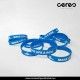 PULSERA IDENTIFICATIVA SILICONA CERES TEXTIL Y PUBLICIDAD