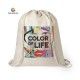 MOCHILA GYMSACK SUBLIMACIÓN LIZCOM POLIÉSTER