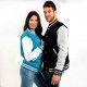 CHAQUETA BASEBALL UNISEX ADULTO E INFANTIL 147 500% ALGODÓN 50 % POL.