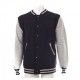 CHAQUETA BASEBALL UNISEX ADULTO E INFANTIL 147 500% ALGODÓN 50 % POL.
