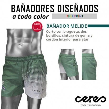 BAÑADOR HOMBRE FULL PRINT  CERES TEXTIL Y PUBLICIDAD MELIDE