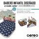 BABERO INFANTIL RIQUIÑO FULL PRINT BARATO CERES TEXTIL Y PUBLICIDAD