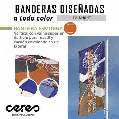 BANDERA ESMORGA FULL PRINT ceres textil y publicidad