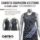 CAMISETA TÉCNICA atletismo ILLA FULL PRINT ASAS nadadora Y ESPALDA DE NADADOR CERES TEXTIL y publicidad