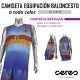 CAMISETA EQUIPACION BALONCESTO BREOGAN FULL PRINT CERES TEXTIL y publicidad