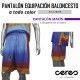 PANTALON EQUIPACION BALONCESTO MARIN FULL PRINT CERES TEXTIL y publicidad