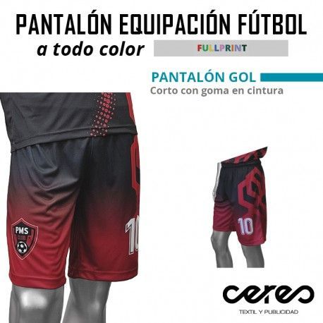 PANTALON EQUIPACION FUTBOL GOL FULL PRINT  FULL PRINT   barata ceres textil y publicidad