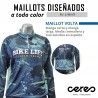 MAILLOT CILISMO VOLTA FULL PRINT M/LARGA     barata ceres textil y publicidad