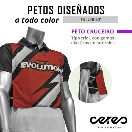 PETO TIPO TRIAL CRUCEIRO FULL PRINT CERES TEXTIL Y PUBLICIDAD