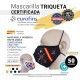 MASCARILLA TRIQUETA PERSONALIZABLE Y REUTILIZABLE TESTADA POR LABORATORIO ACREDITADO SEGUN BOE NUM.37