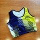 TOP CORTO PRAIA FULL PRINT ESPALDA DE NADADOR CERES TEXTIL