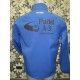 CHAQUETA TÉCNICA PERSONALIZADA SOFT SHELL CASTILLA ACQUA ROYAL CERES TEXTIL Y PUBLICIDAD