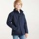 CHAQUETA DEPORTIVA IMPERMEABLE EUROPA CHICO, CHICA Y NIÑO ACOLCHADA PARKA CERES TEXTIL Y PUBLICIDAD