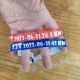 PULSERA IDENTIFICATIVA EVENTOS BORDADA CERES TEXTIL Y PUBLICIDAD