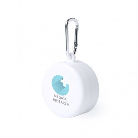 VASO PLEGABLE BERTY CON PASTILLERO FARMACIA PERSONALIZADO BARATO CERES TEXTIL Y PUBLICIDAD