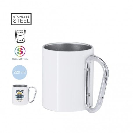 Taza Sublimación Beesbur MAKITO BARATA CERES TEXTIL Y PUBLICIDAD