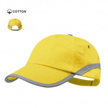 GORRA 100% ALGODÓN TAREA BANDAS REFLECTANTES CERES TEXTIL Y PUBLICIDAD
