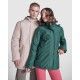 PARKA IMPERMEABLE AMERICA WOMAN ROLY BARATA CERES TEXTIL Y PUBLICIDAD