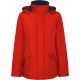 PARKA IMPERMEABLE AMERICA WOMAN ROLY BARATA CERES TEXTIL Y PUBLICIDAD