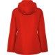 PARKA IMPERMEABLE AMERICA WOMAN ROLY BARATA CERES TEXTIL Y PUBLICIDAD