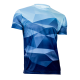 CAMISETA TECNICA CUBIK AQUA ROYAL BARATA CERES TEXTIL Y PUBLICIDAD