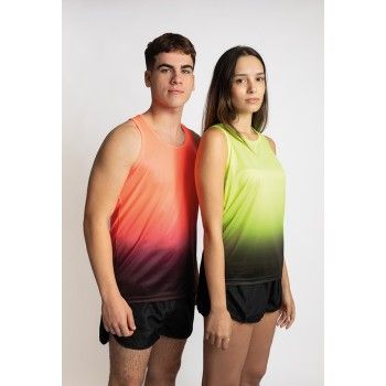 CAMISETA TECNICA MARATON TIRANTE barata aqua royal ceres textil y publicidad