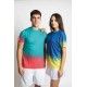 CAMISETA TECNICA PIXEL BARATA AQUA ROYAL CERES TEXTIL Y PUBLICIDAD