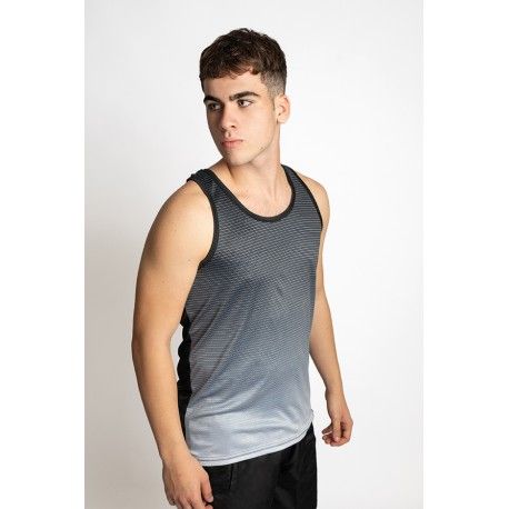 CAMISETA TECNICA TIRANTE FAST RECICLADA BARATA AQUA ROYAL CERES TEXTIL Y PUBLICIDAD