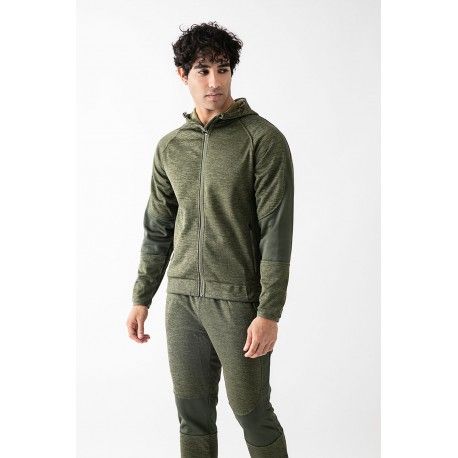 SUDADERA CAPUCHA STORM BARATA AQUA ROYAL CERES TEXTIL Y PUBLICIDAD