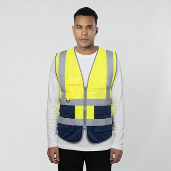 CHALECO REFLECTANTE LEDGER MAKITO BARATO CERES TEXTIL Y PUBLICIDAD
