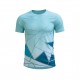 CAMISETA TECNICA MOSAIC ACQUA ROYAL CERES TEXTIL Y PUBLICIDAD