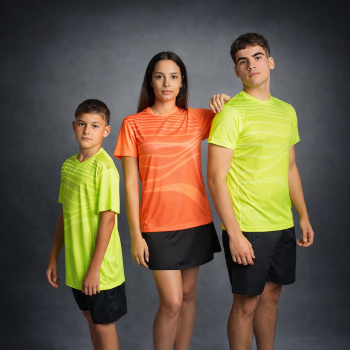 CAMISETA TECNICA ENERGY AQUA ROYAL BARATA CERES TEXTIL Y PUBLICIDAD