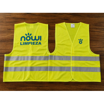 CHALECO REFLECTANTE KROSS MAKITO CERES TEXTIL Y PUBLICIDAD