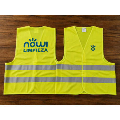 CHALECO REFLECTANTE KROSS MAKITO CERES TEXTIL Y PUBLICIDAD