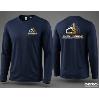 CAMISETA TECNICA ESTORIL MANGA LARGA BARATA ROLY CERES TEXTIL Y PUBLICIDAD